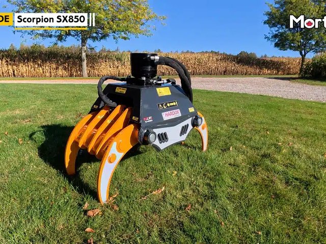 2026 MDE Machinery SX850 Excavator Grappin