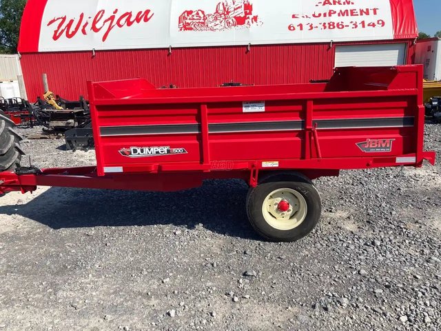 John BM Mfg Ltd. S-500 Mighty Dumper Remorque - Benne