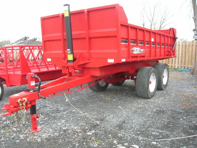 John BM Mfg Ltd. T-1500DB DIRT BOSS Remorque - Benne