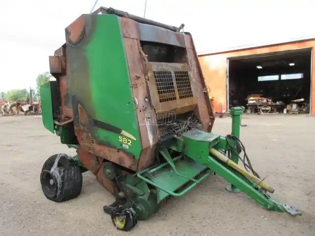 John Deere 582 Presse à Balle Ronde