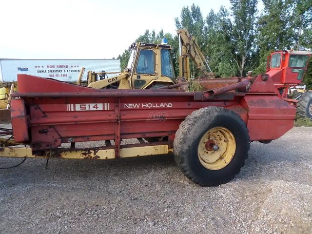 New Holland 514 Épandeur à fumier