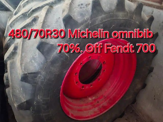 2020 Michelin 480/70R30 Pneus et roues