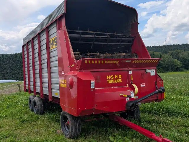 H&S HD Twin Auger Boîte à fourrage