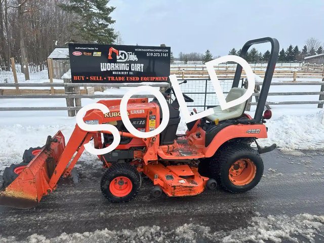 2004 Kubota BX1500 Tracteur