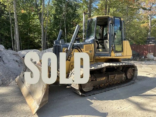 1997 John Deere 750C Bouteur