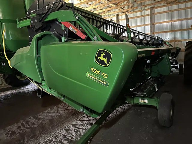 2018 John Deere 635FD Nez - Toile/Tapis