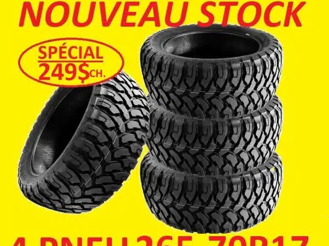 Ginell 265-70R17 Pneus