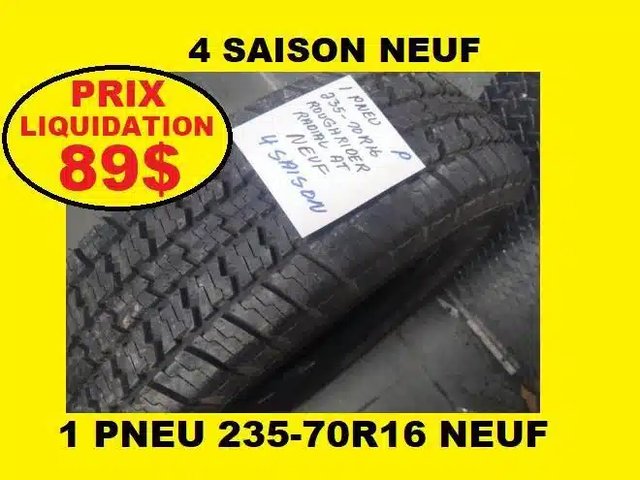235-70R16 Pneus