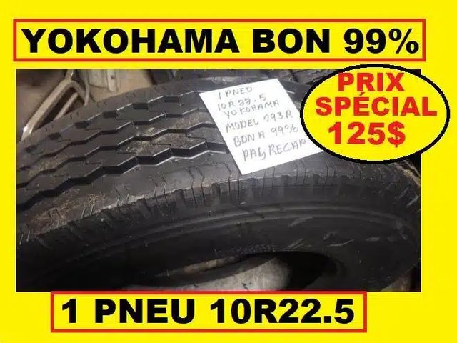 Yokohama PNEU 10R22.5 USAGE Pneus