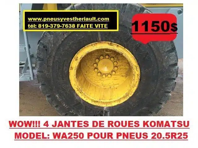 20.5R25 Pneus et roues