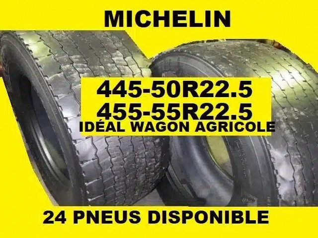 Michelin 445-50R22.5 Pneus