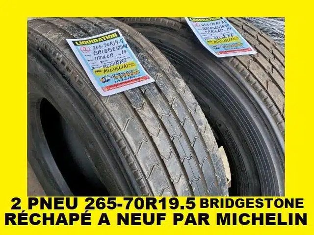 Bridgestone 265-70R19.5 Pneus