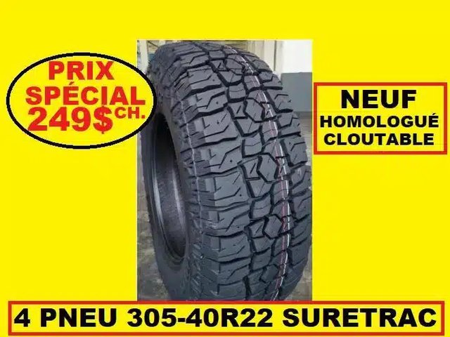 Sure-Trac 305-40R22 Pneus