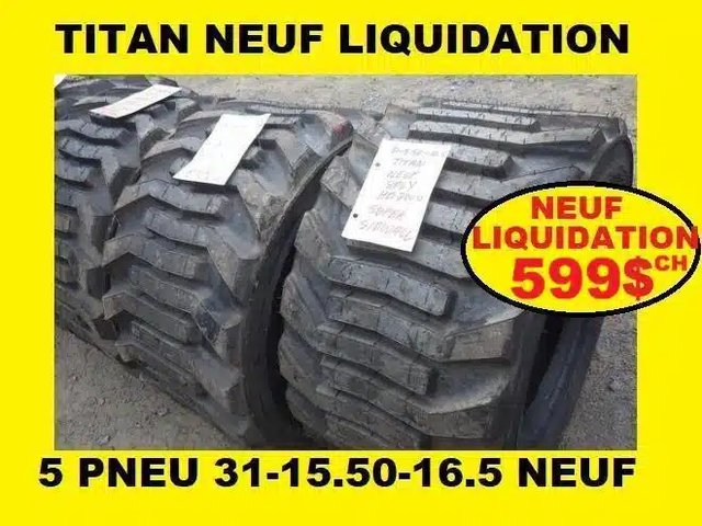 Titan 31-15.50-16.5 Pneus