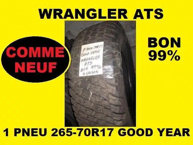 Goodyear PNEU 265-70R17 GOODYEAR USAGE BON 99% Pneus