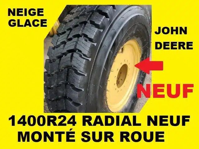 Titan PNEU 1400R24 TITAN NEUF 1400-24 SNOW+ Pneus et roues