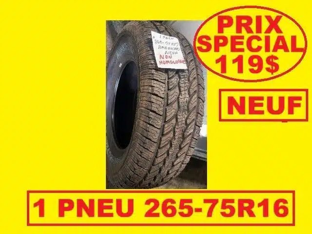 Total 265-75R16 Pneus