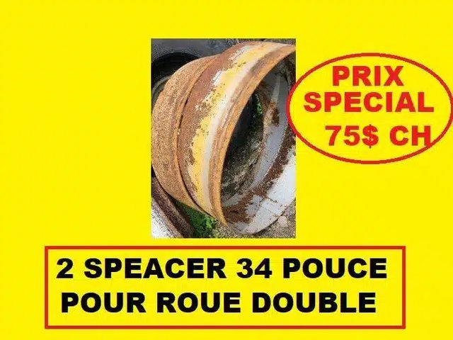 18.4R34 Pneus et roues