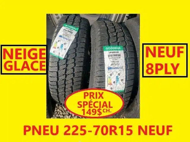 225-70R15 Pneus