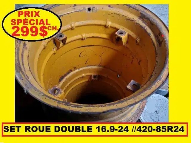 16.9-24 Pneus et roues