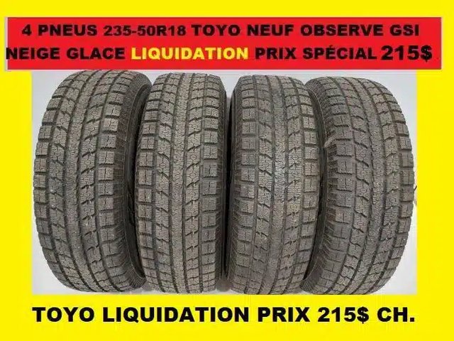 Toyo 235-50R18 Pneus