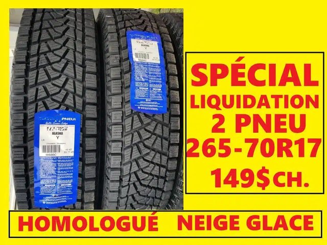 Alaska PNEU 265-70R17 NEIGE GLACE Pneus