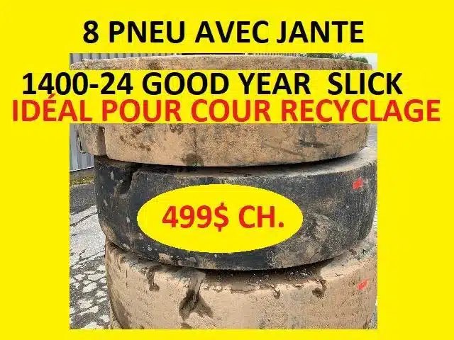 Goodyear PNEU 1400-24 SLICK 1400R24 Pneus et roues