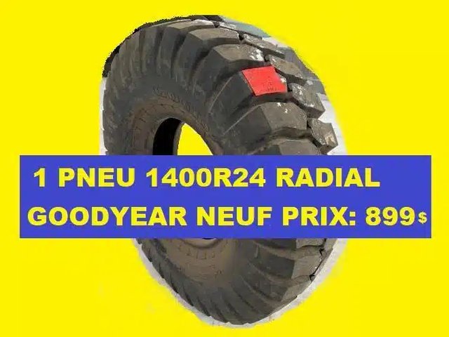 Goodyear PNEU 1400R24 GOODYEAR NEUF RADIAL 1400-24 Pneus