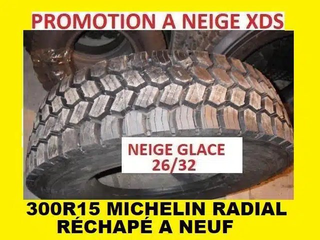 Michelin PNEU 300R15 RADIAL 315-70R15 RECHAPE NEUF 300-15 Pneus
