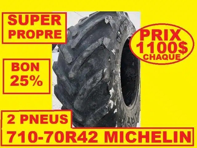 Michelin PNEU 710-70R42 MICHELIN USAGE Pneus