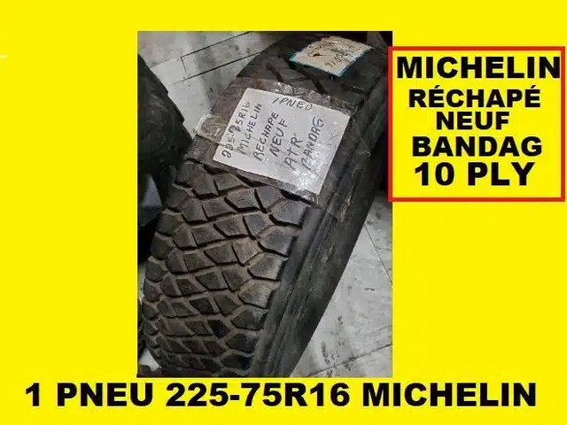 Michelin 225-75R16 Pneus
