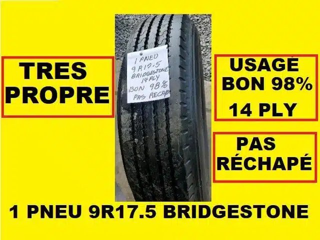 Bridgestone PNEU 9R17.5 TRAILER REMORQUE Pneus