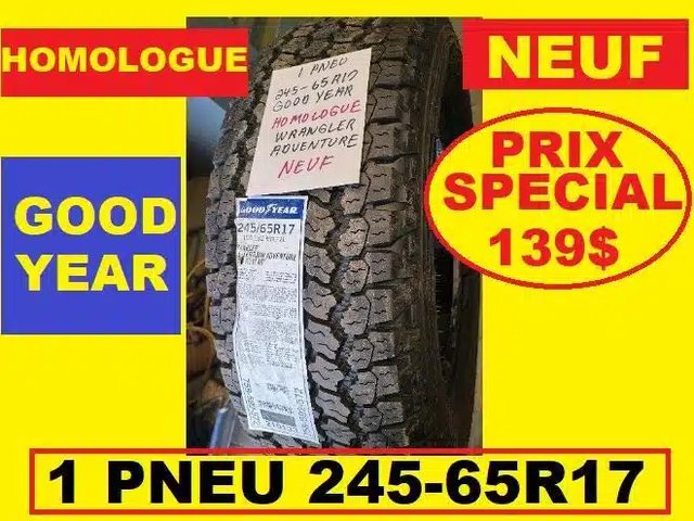 Goodyear 245-65R17 Pneus