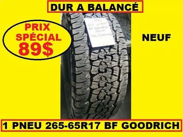 BF Goodrich 265-65R17 Pneus