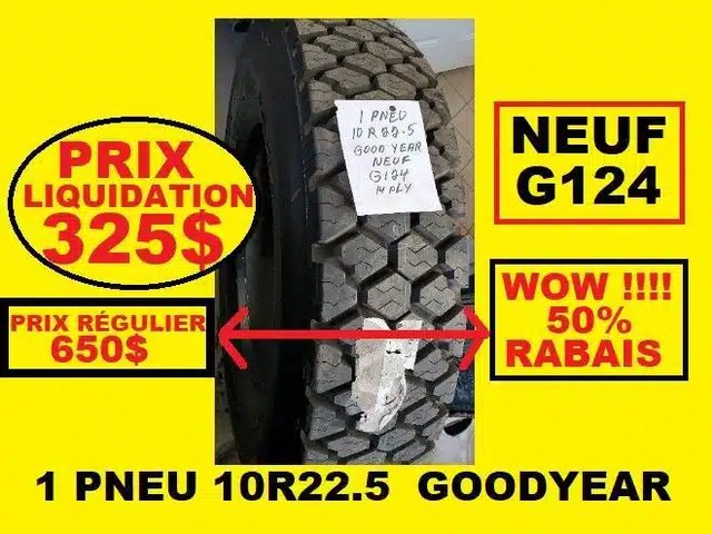 Goodyear PNEU 10R22.5 GOODYEAR NEUF Pneus