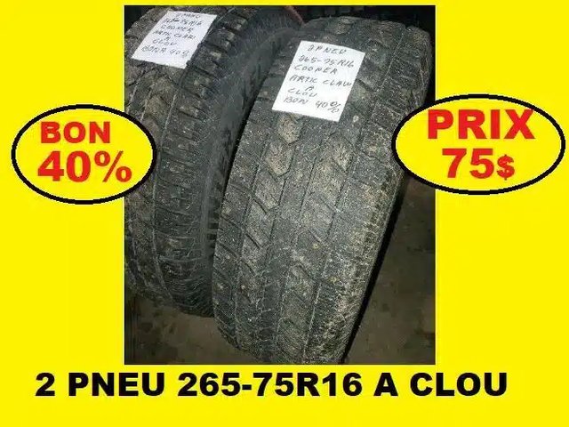 Cooper PNEU 265-75R16 NEIGE GLACE Pneus