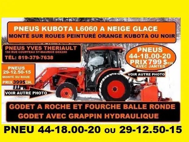 44-18.00-20 Pneus et roues