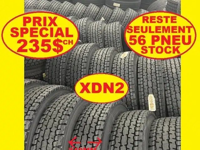 Goodyear PNEU 11R22.5 RECHAPE NEUF XDN2 Pneus