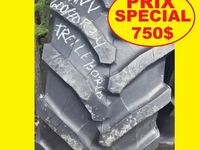 Trellebord PNEU 600-70R34 USAGE Pneus