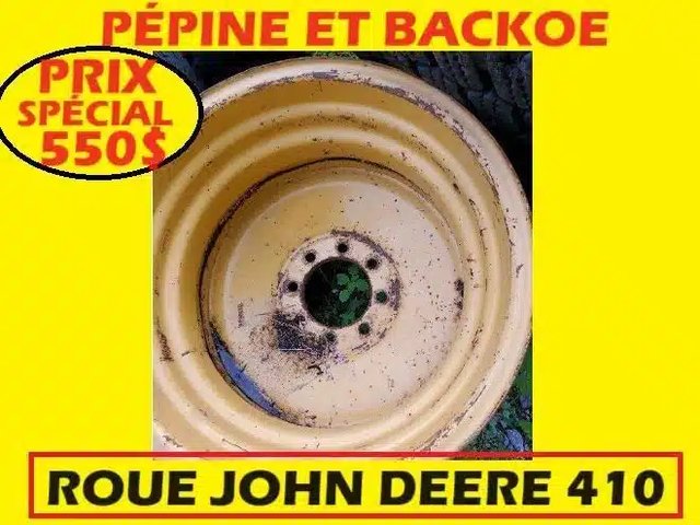 John Deere ROUE 24 JOHN DEERE BACKOE jantes