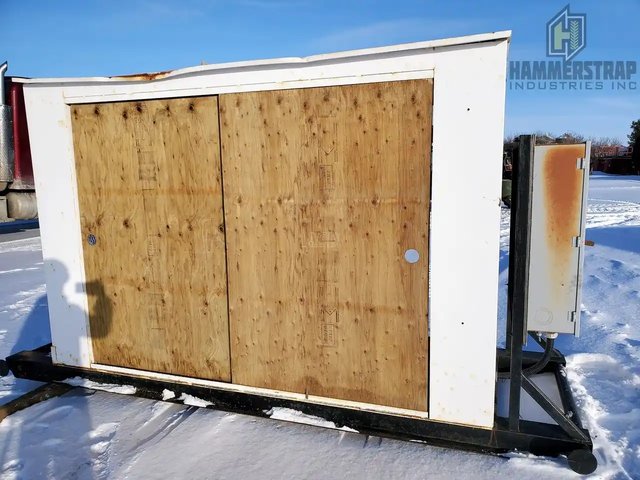 1995 Stamford 75 KW Skid Mounted Enclosed Natural Gas Génératrice