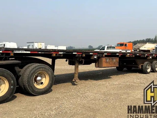2006 BEOTHUK 40 Ft Tandem Axle Flatbed Highboy Trailer Remorque - Plateforme