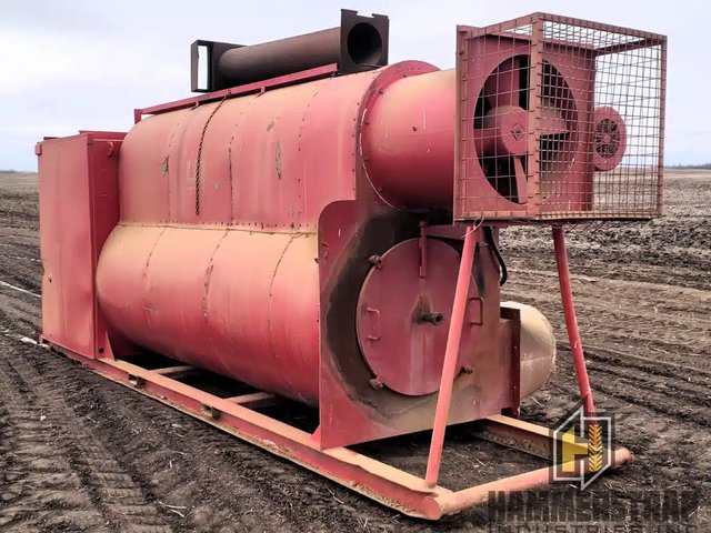 LISTER AIR 4,000,000 BTU Skid Mounted Indirect Space Heater chauferette