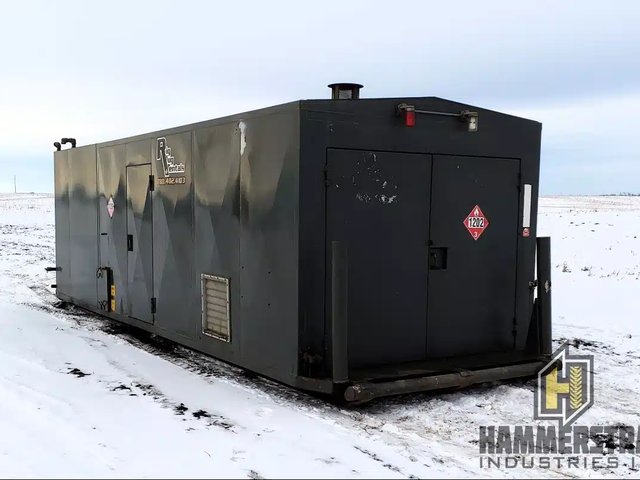 2005 BOILERSMITH JR2 High Pressure Skid Mounted Steam Boiler divers