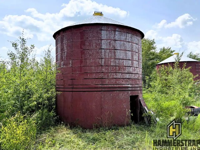 Custom 14 Ft 1300 bu Wooden Grain Bin Réservoir à grain