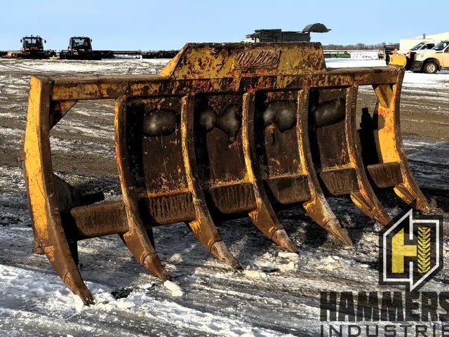 Caterpillar CAT D6 134 inch Root Rake Dozer Brush Rake Accessoires