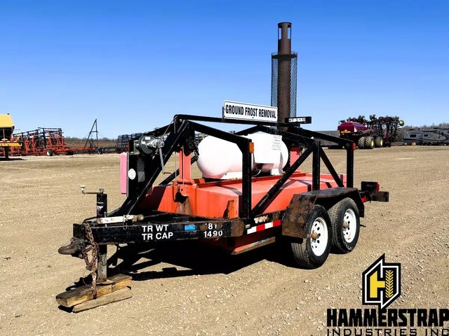 FROST HOG FROSTHOG Ground Frost Removal Heater Trailer chauferette