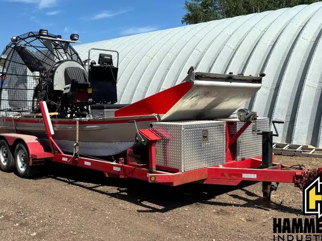 2007 CANADIAN AIRBOATS 17 Ft x 8 Ft Ice Work Series Air Bateau