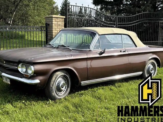 1963 Chevrolet Corvair Monza 900 Classic Convertible Automobile