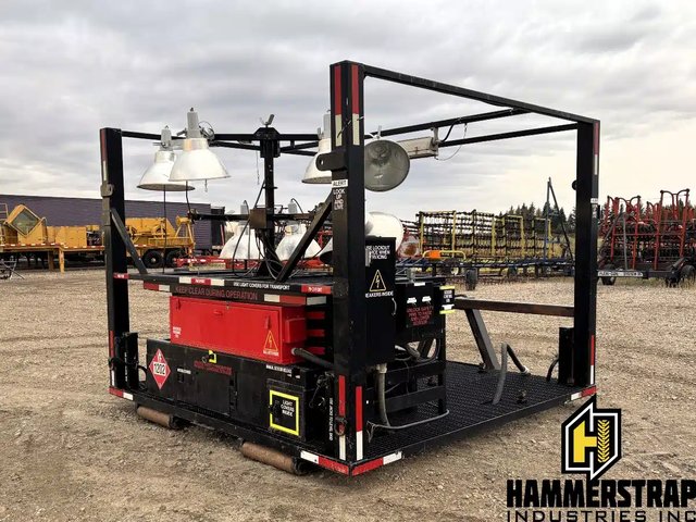 Skid Mounted 8 Lamp Tour d'éclairage
